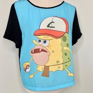 T-Shirt - Sponge Bob, Pokemon, Caveman ?